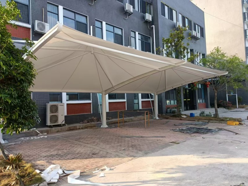 江阴市膜结构车棚行业现状及公司选择指南-1